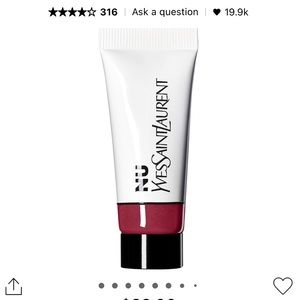 YSL NU lip & cheek balmy tint color NU CHILLS ( soft plum )